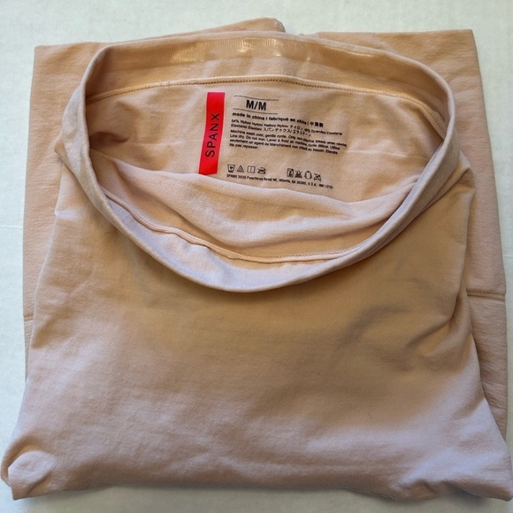 SPANX Oncore high waist mid thigh shaper in soft nude Sz-M. R5 - Picture 7 of 8